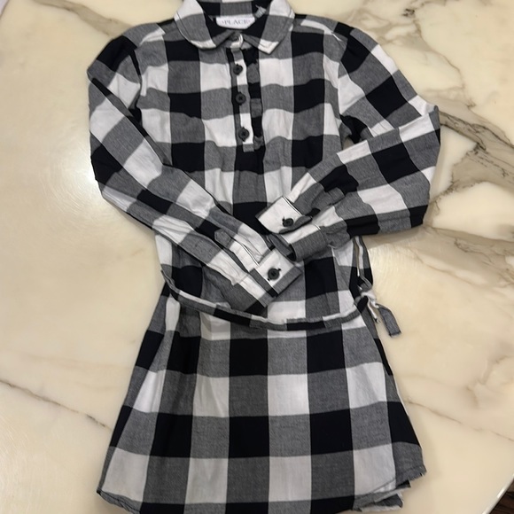 NWT - Black/White Check Dress - Picture 1 of 2